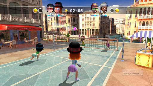 Новости - Скриншоты Racket Sports Party (Wii)